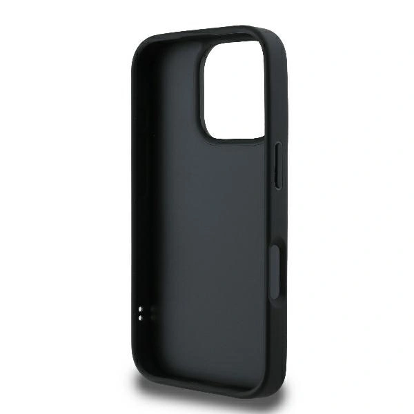 Case Karl Lagerfeld KLHCP16LPQDSMGK Apple iPhone 16 Pro hardcase Quilted Signature black