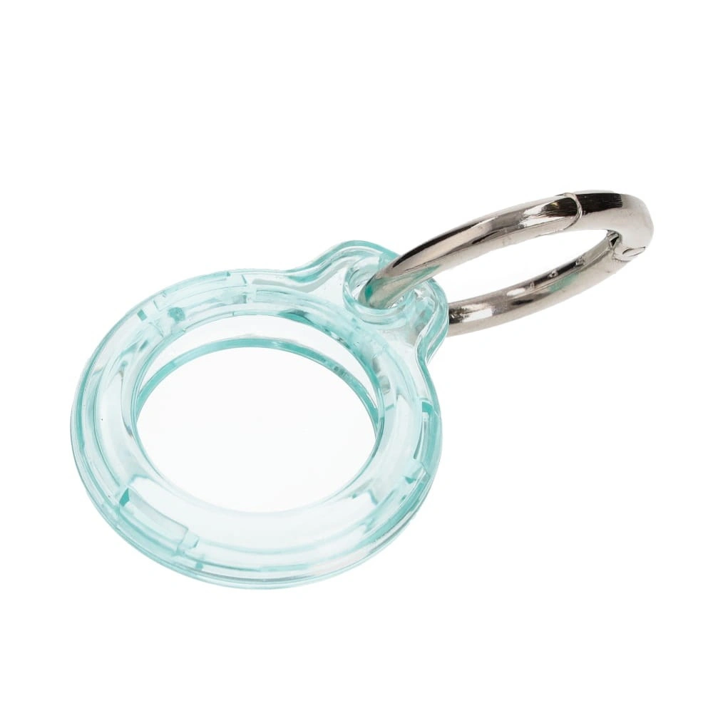 Bizon Case Locator Keychain Apple AirTag clear-mint