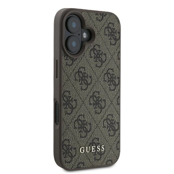 Case Guess GUHCP16MG4GFBR Apple iPhone 16 Plus hardcase 4G Classic brown