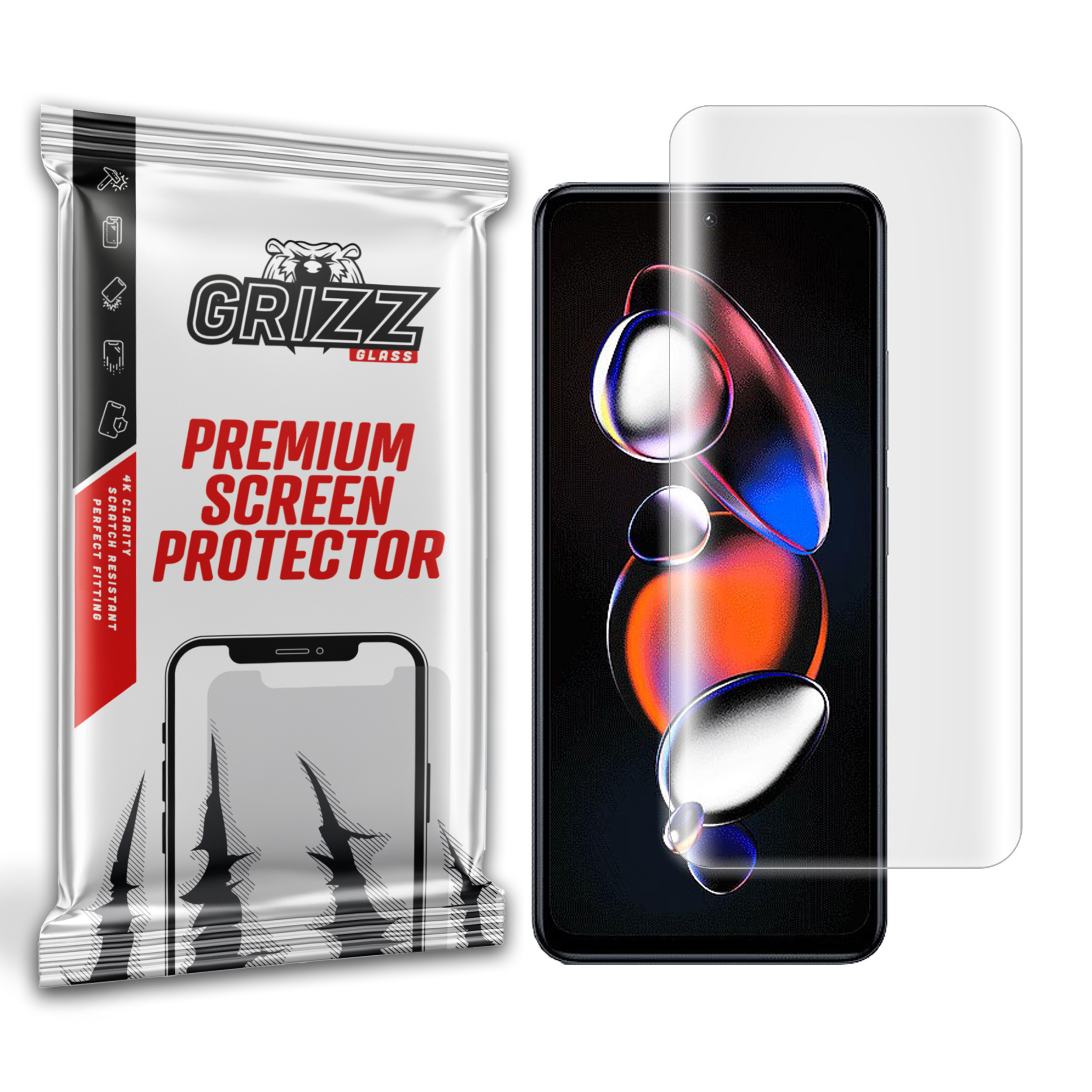 GrizzGlass Hydrofilm Xiaomi Redmi Note 12T Pro