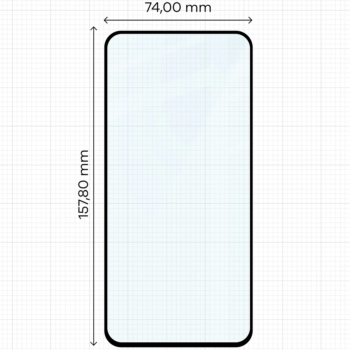 Szkło hartowane Bizon Glass Edge Duo do Samsung Galaxy M35 5G / A35 5G / A55 5G czarna ramka [2 PACK]