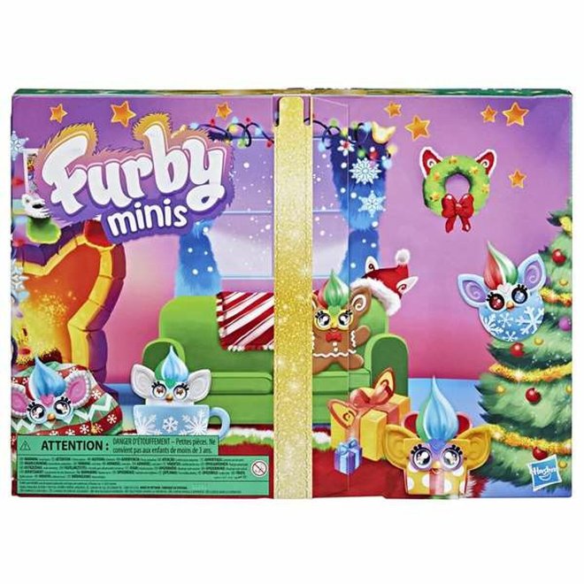Advent Calendar Furby Minis Polyester ABS PoE Multicolour