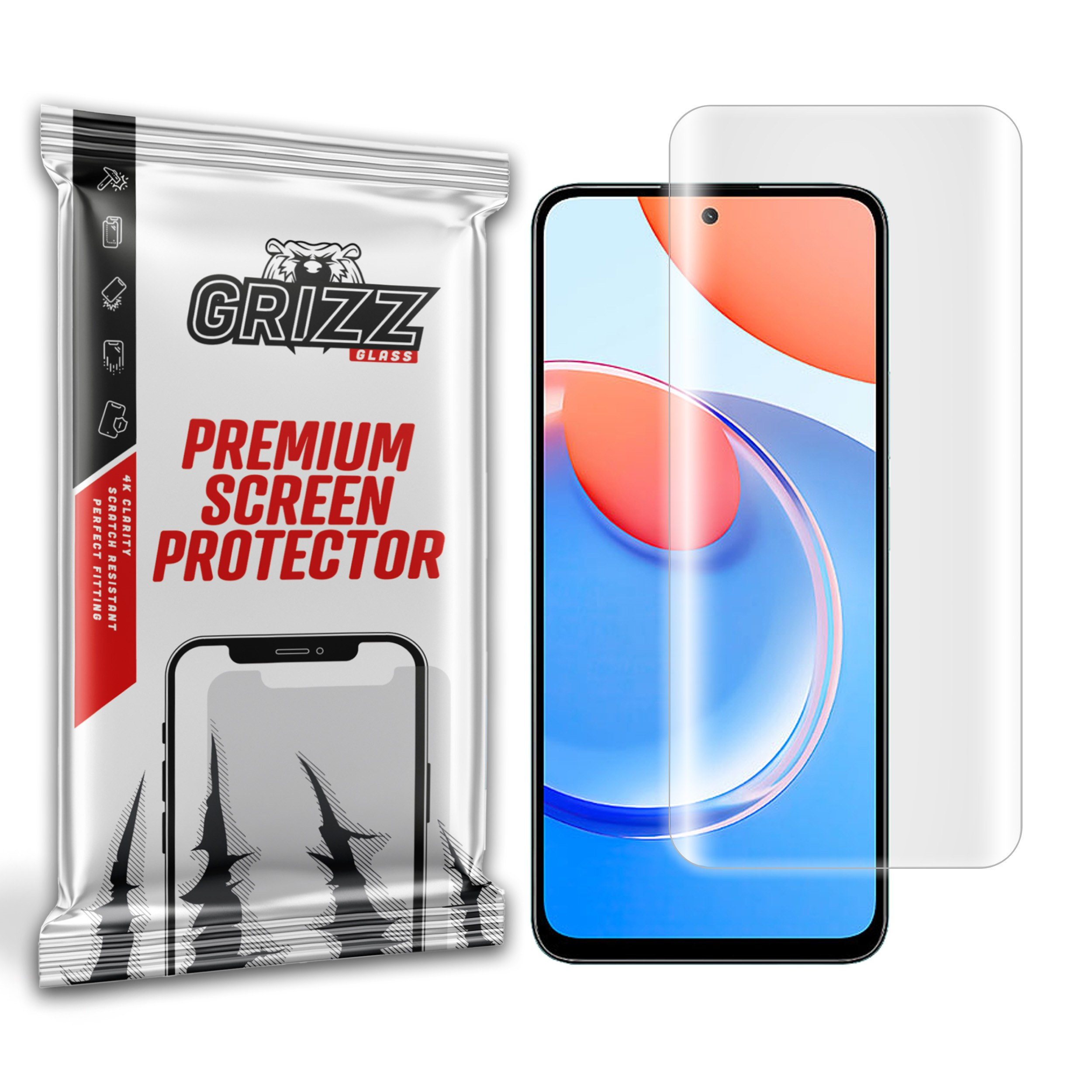 GrizzGlass Hydrofilm Honor Play 8T