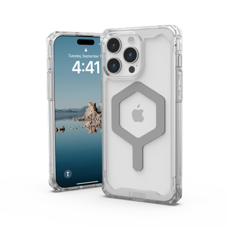 UAG Urban Armor Gear Plyo MagSafe Apple iPhone 15 Pro Max MagSafe (ice-silver)