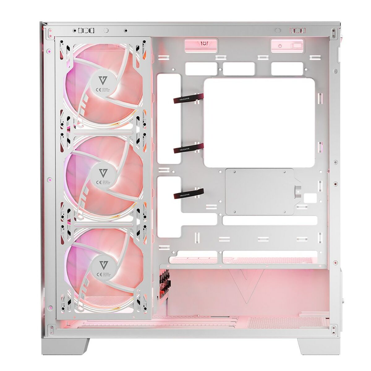 ATX Semi-tower Box Modecom Volcano SPACE APEX ARGB White ATX Semi-tower Box Modecom Volcano SPACE APEX ARGB White