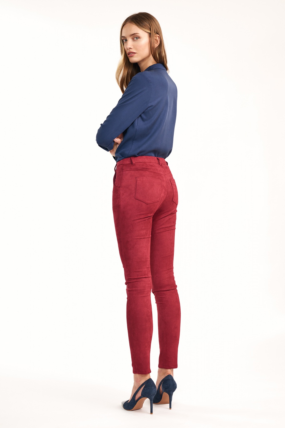  Trousers model 157891 Nife  red