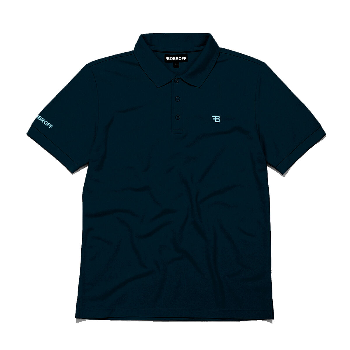 Men’s Short Sleeve Polo Shirt Bobroff Navy