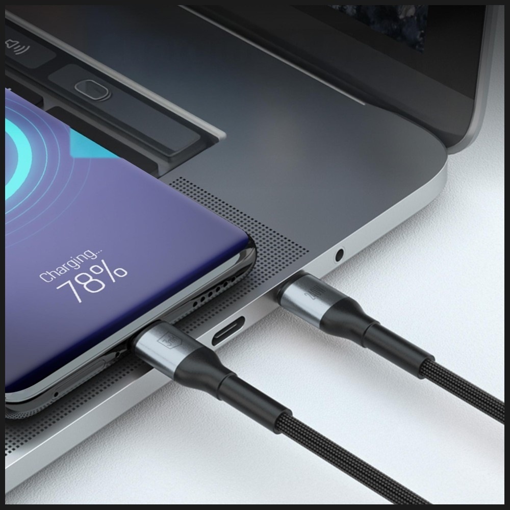Kabel 3MK Hyper Cable N-SERIES USB-C do USB-C 3m 48V/5A 240W czarny