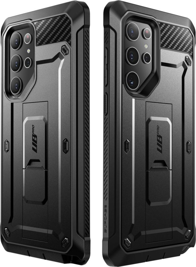 Supcase Unicorn Beetle Pro Samsung Galaxy S22 Ultra Black [2 SET]