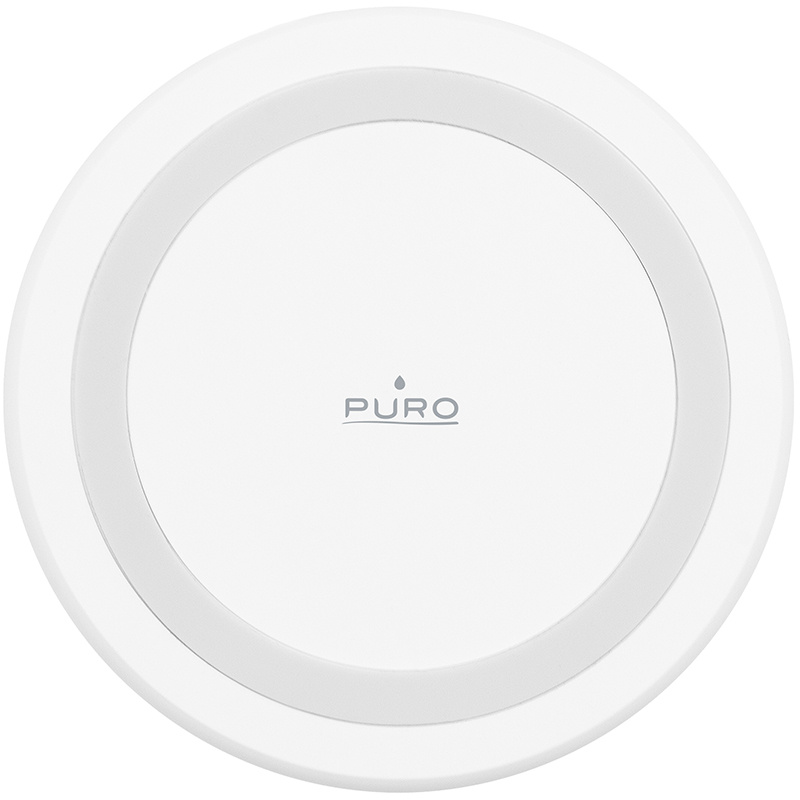 PURO Wireless Charging Station QI 10W (white)