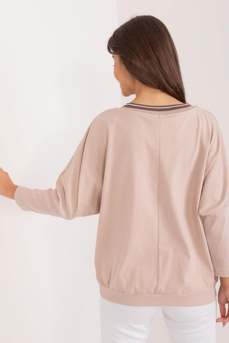  Blouse model 197460 Relevance  beige