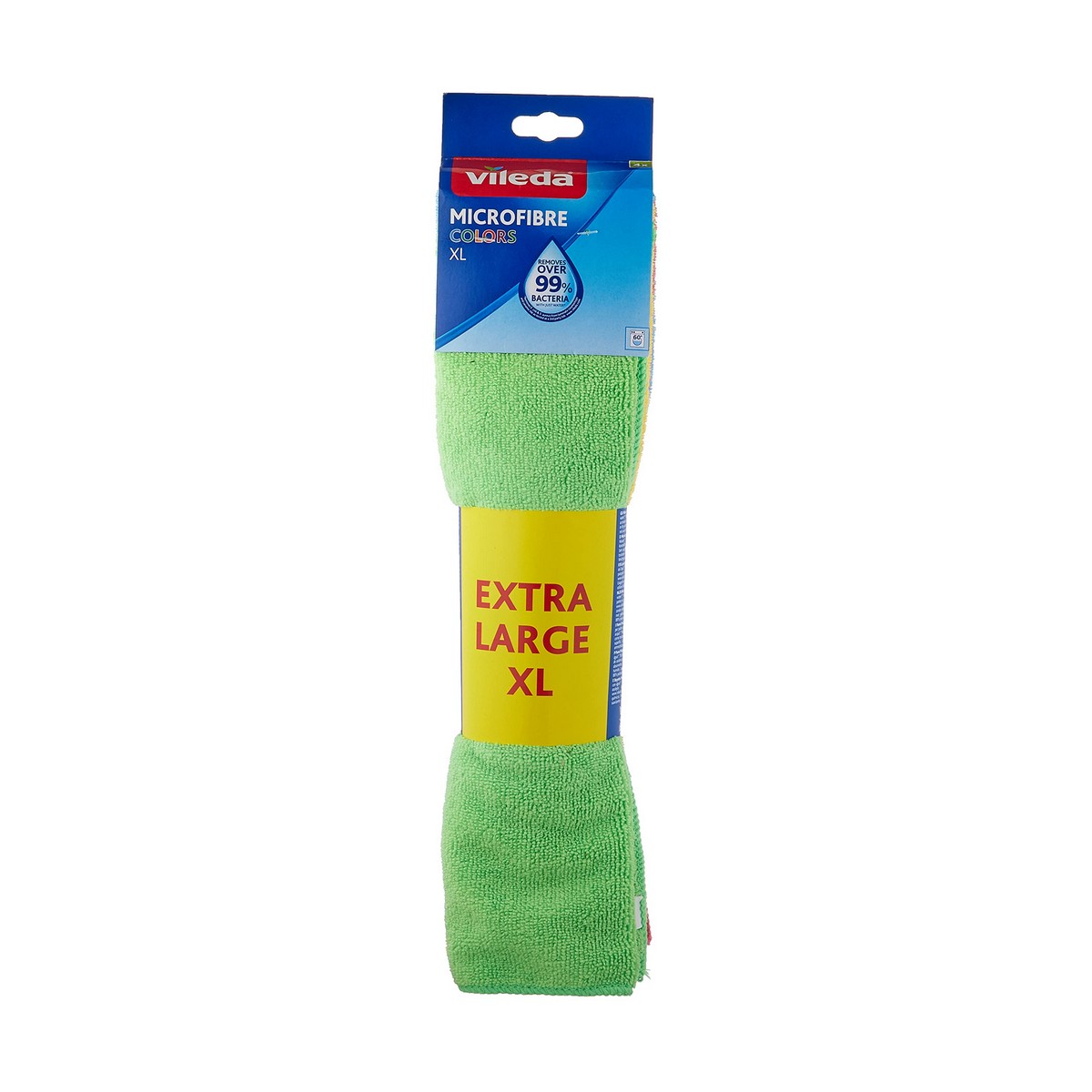 Ściereczka z mikrofibry Vileda XL Colors 167787 (4 Sztuk)