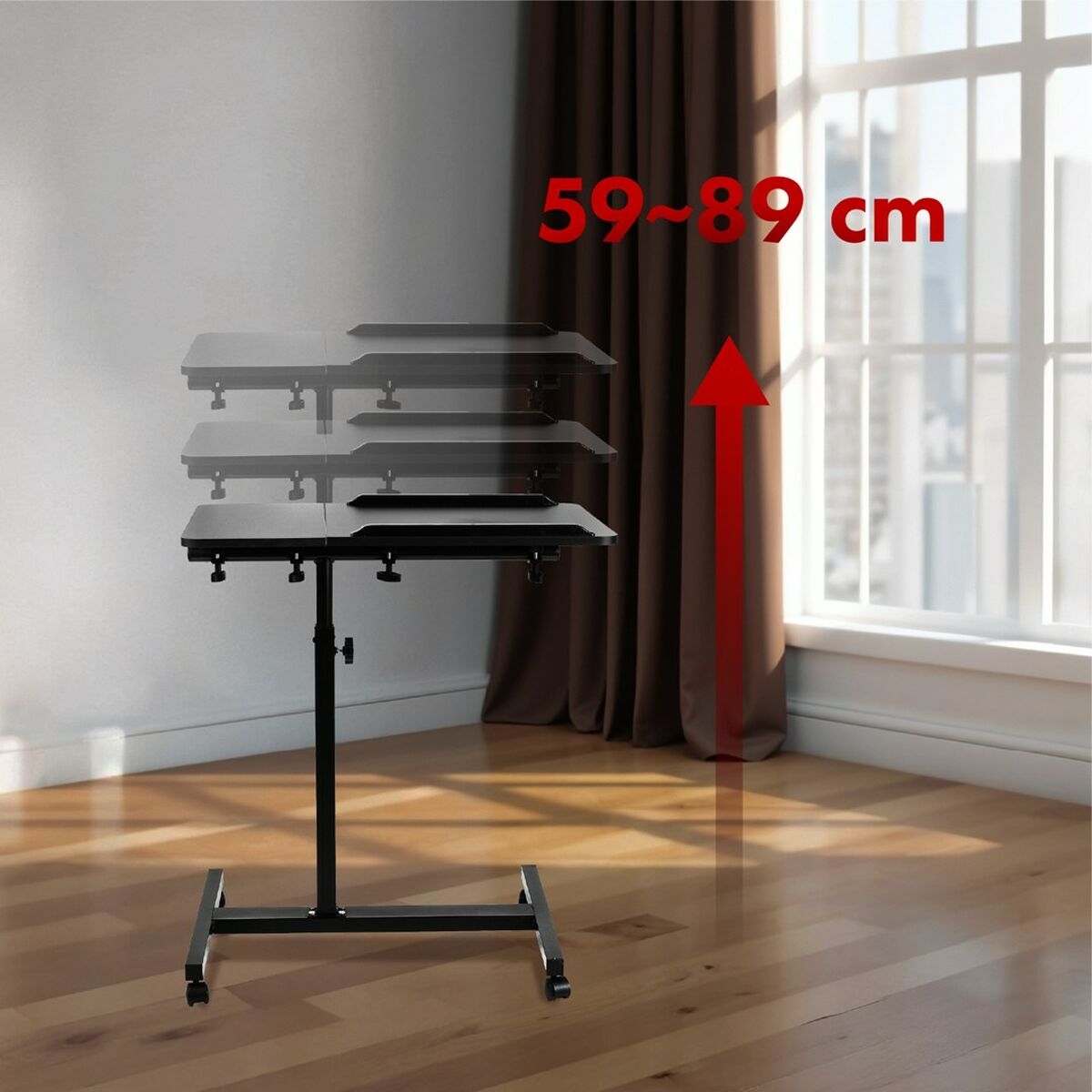 Desk MacLean MC-121 B Black Desk MacLean MC-121 B Black