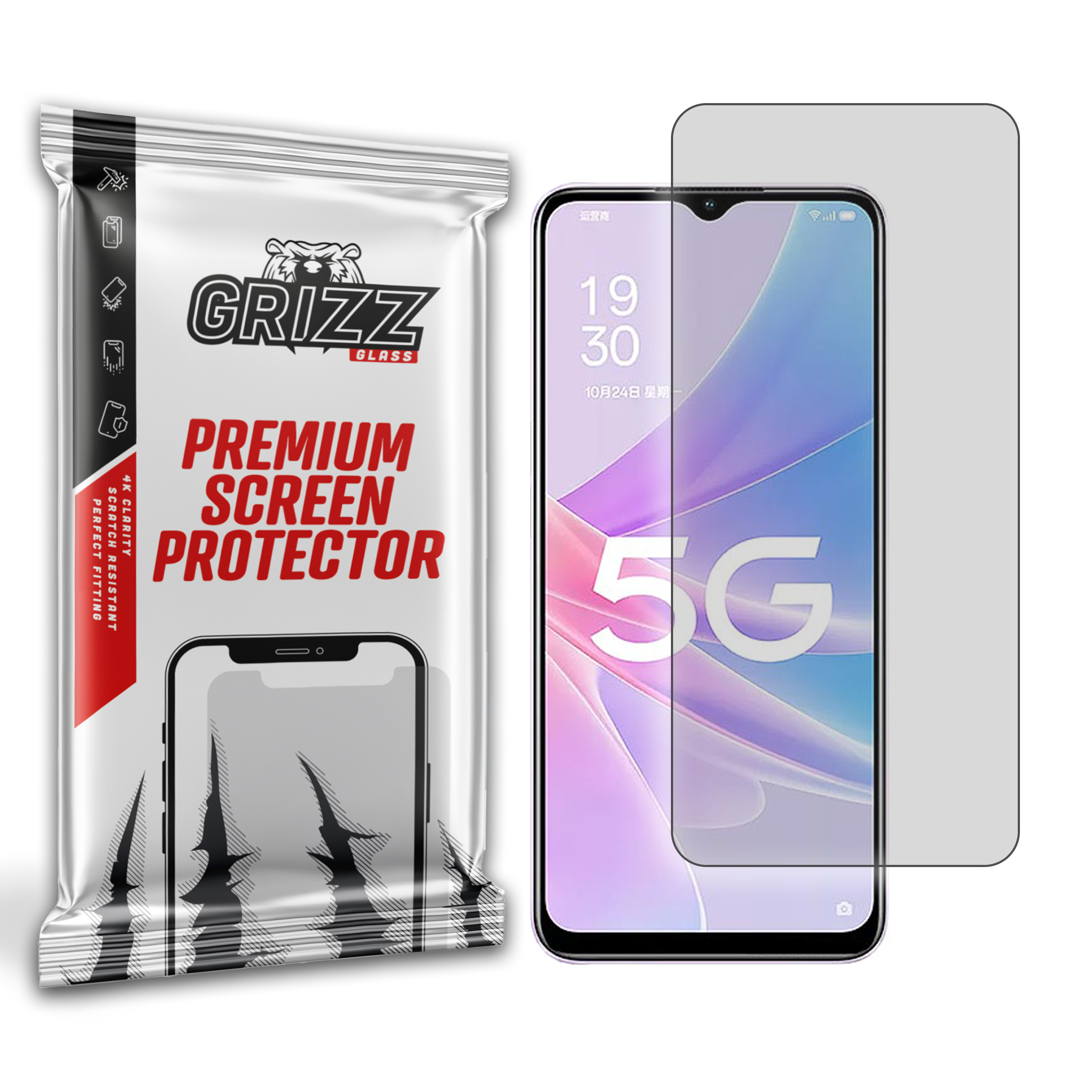 GrizzGlass PaperScreen Oppo A78 5G