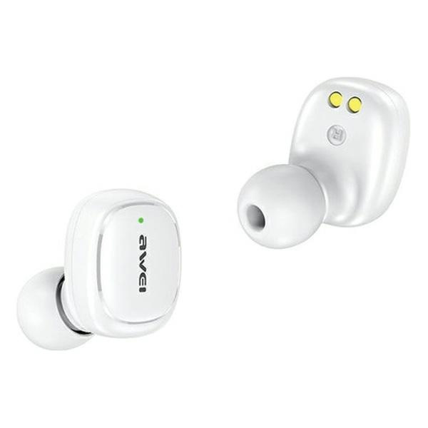 AWEI T13 Pro Bluetooth 5.1 TWS headphones + docking station white