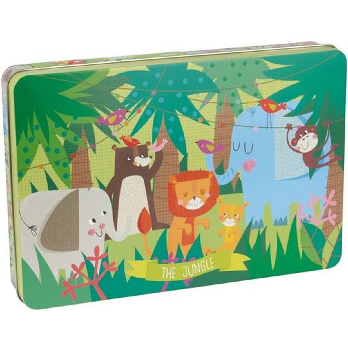 Child's Puzzle Apli Jungle 24 Pieces (24 Pieces)