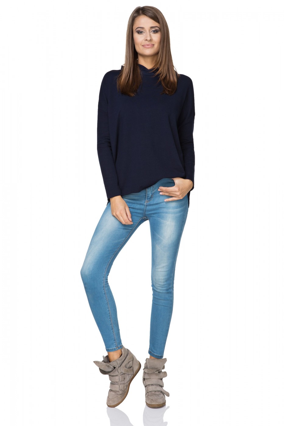 Sweater model 107344 Tessita marineblau Damen