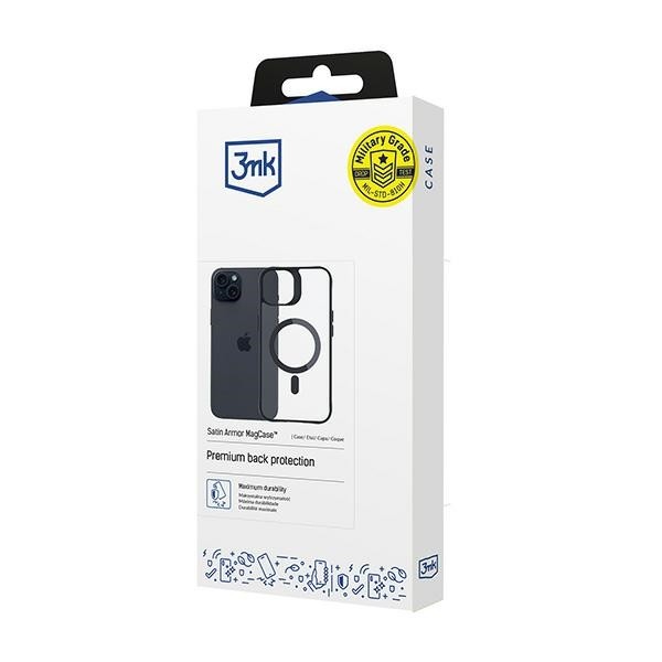 3MK Satin Armor MagCase Apple iPhone 15 Plus