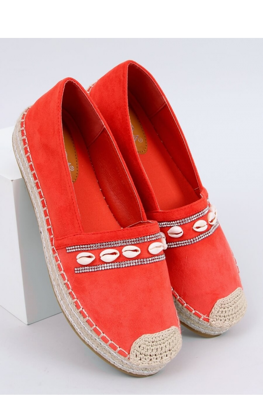  Espadrille model 153913 Inello  orange