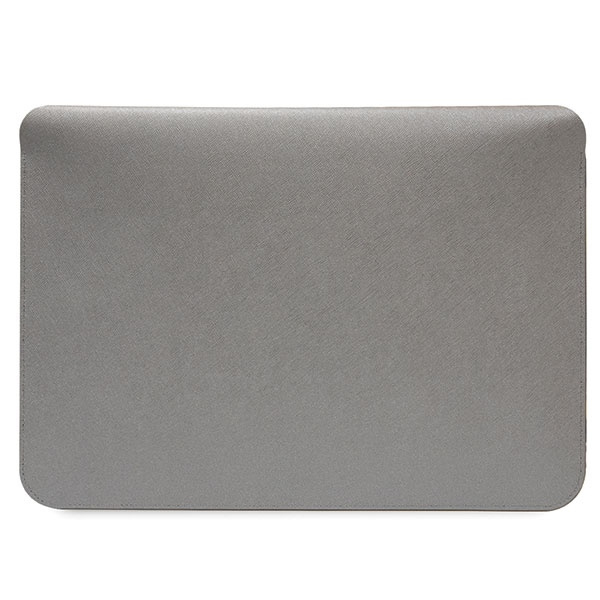 Karl Lagerfeld Sleeve KLCS14SAKCPMG 14 inch silver Saffiano Karl&Choupette