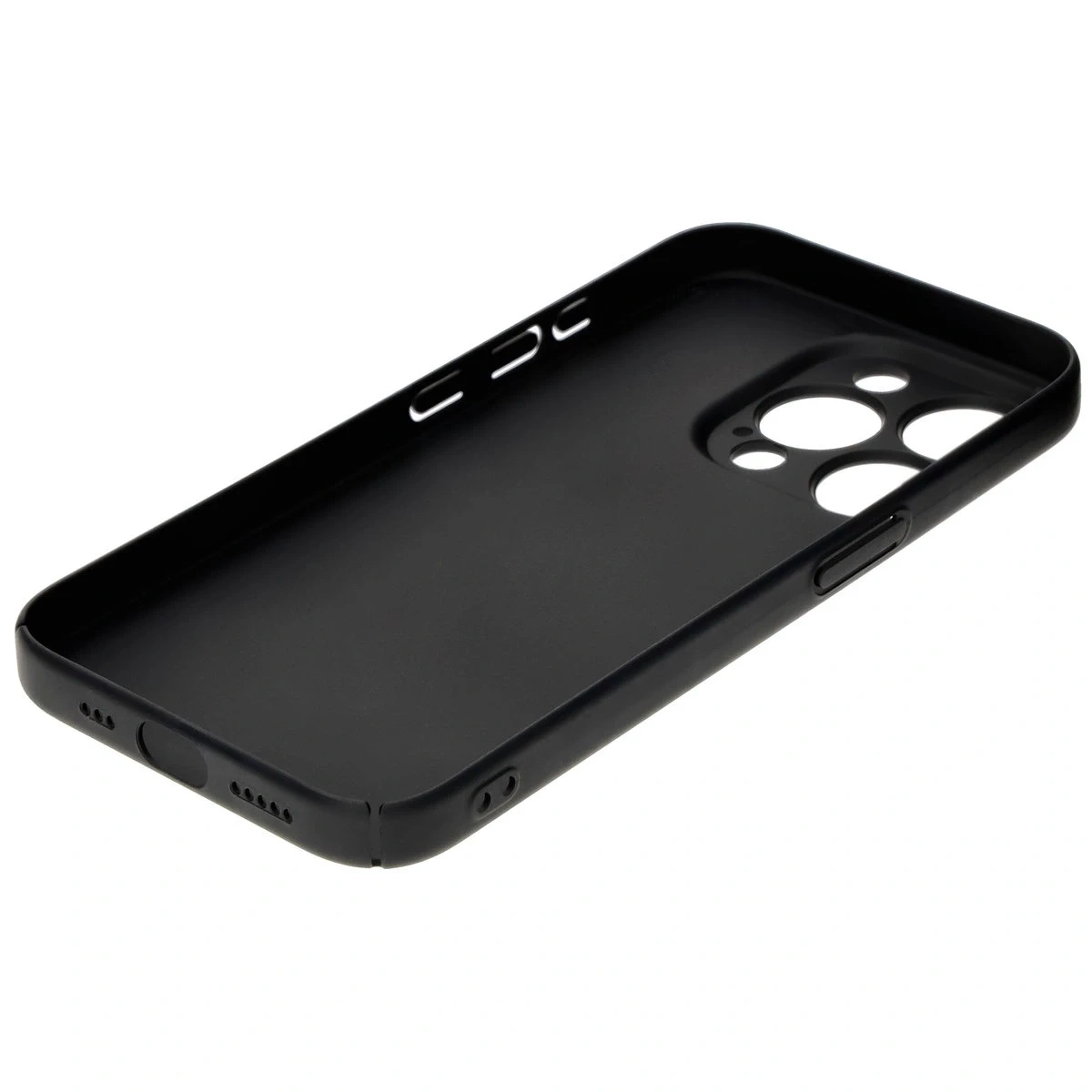 Etui Bizon Case Łupka do Apple iPhone 15 Pro czarne