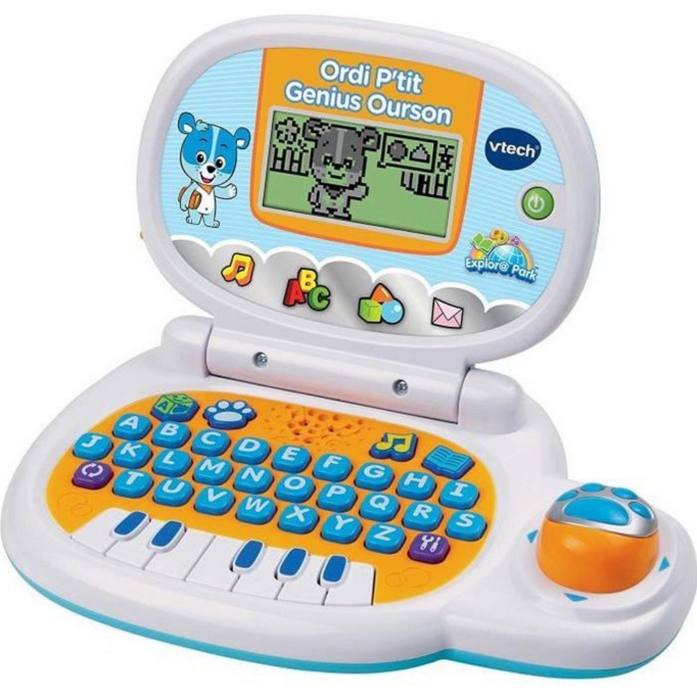 Laptop Vtech Genius Blue Bear 26 x 5,5 x 19,7 cm Pädagogisches Spielzeug FR