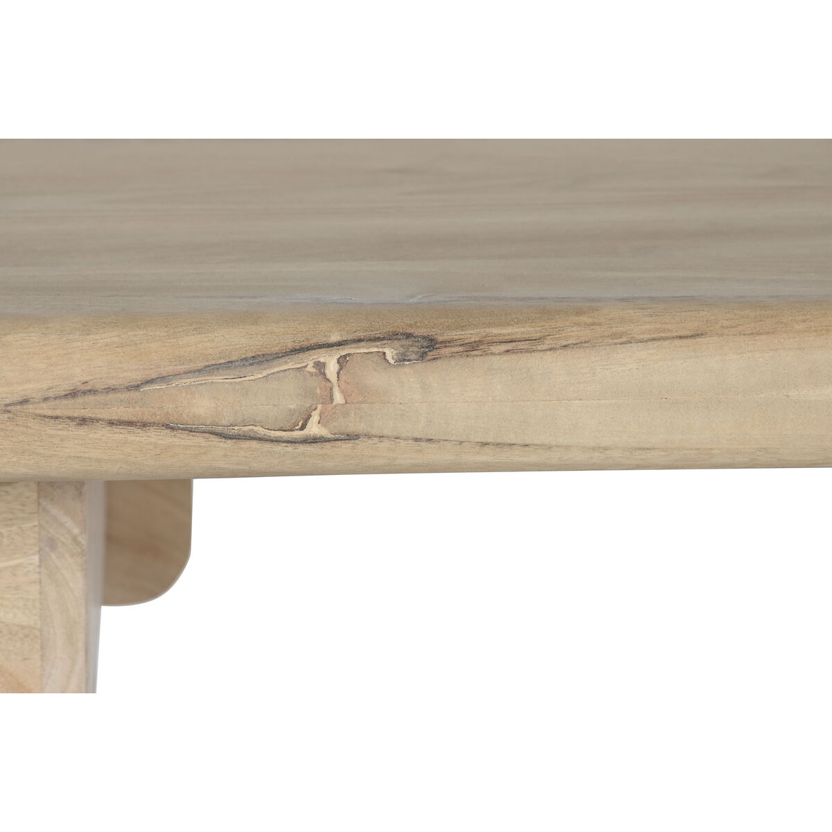 Desk Home ESPRIT Natural Mango wood 160 x 60 x 77 cm