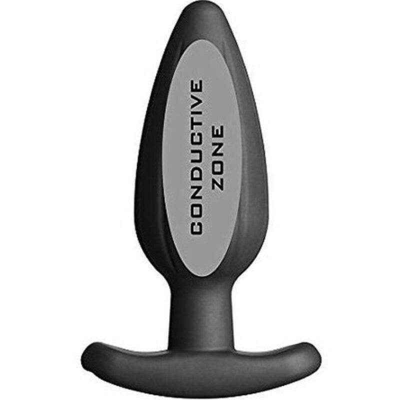 ELECTRASTIM  SILICONE NOIR ROCKER BUTT PLUG LARGE