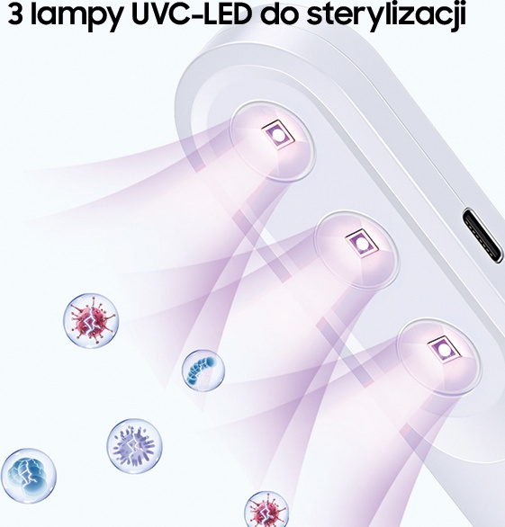 USAMS Sterilization LED  mini UV-C white ZB159XDD01 (US-ZB159)