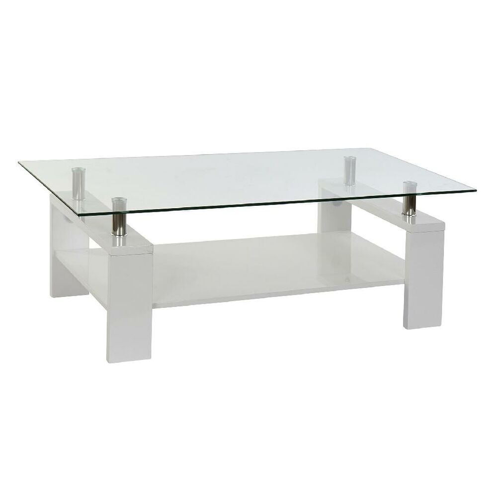 Side table DKD Home Decor S3023475 Crystal Metal Wood Aluminium White Plastic 120 x 60 x 42 cm