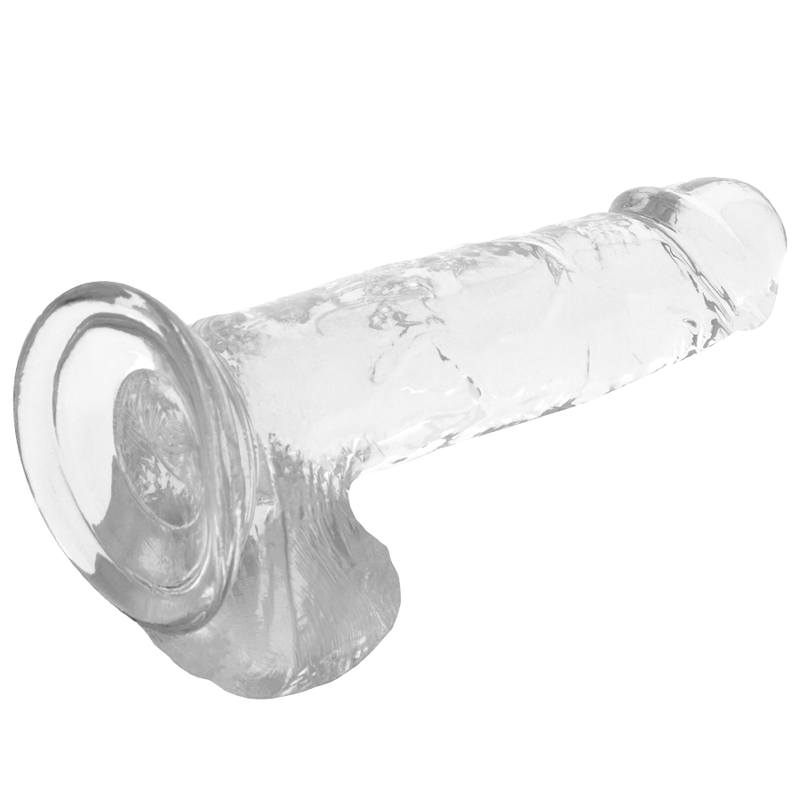 XRAY HARNESS + CLEAR COCK WITH BALLS 20CM X 4.5CM