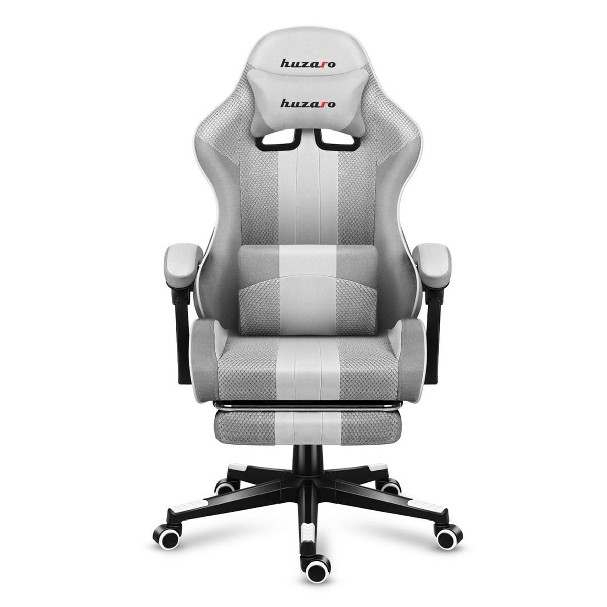 Gaming Chair Huzaro HZ-Force 4.7 White Mesh White Grey Gaming Chair Huzaro HZ-Force 4.7 White Mesh White Grey