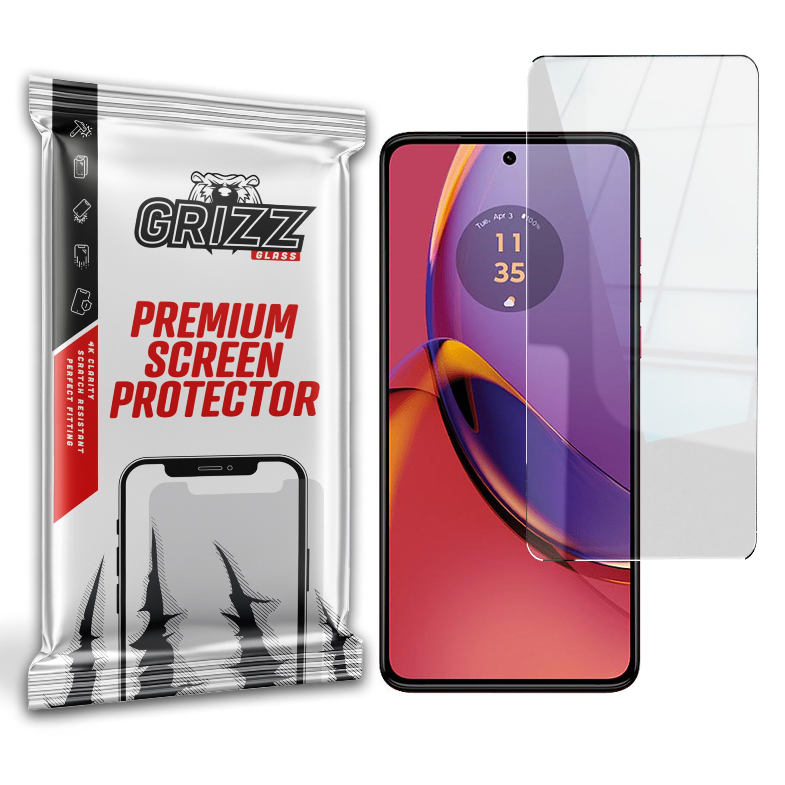 GrizzGlass HybridGlass Motorola Moto G84