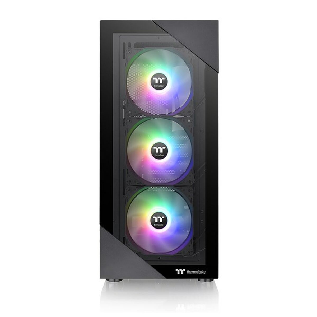 ATX Semi-tower Box THERMALTAKE View 200 TG ARGB Black