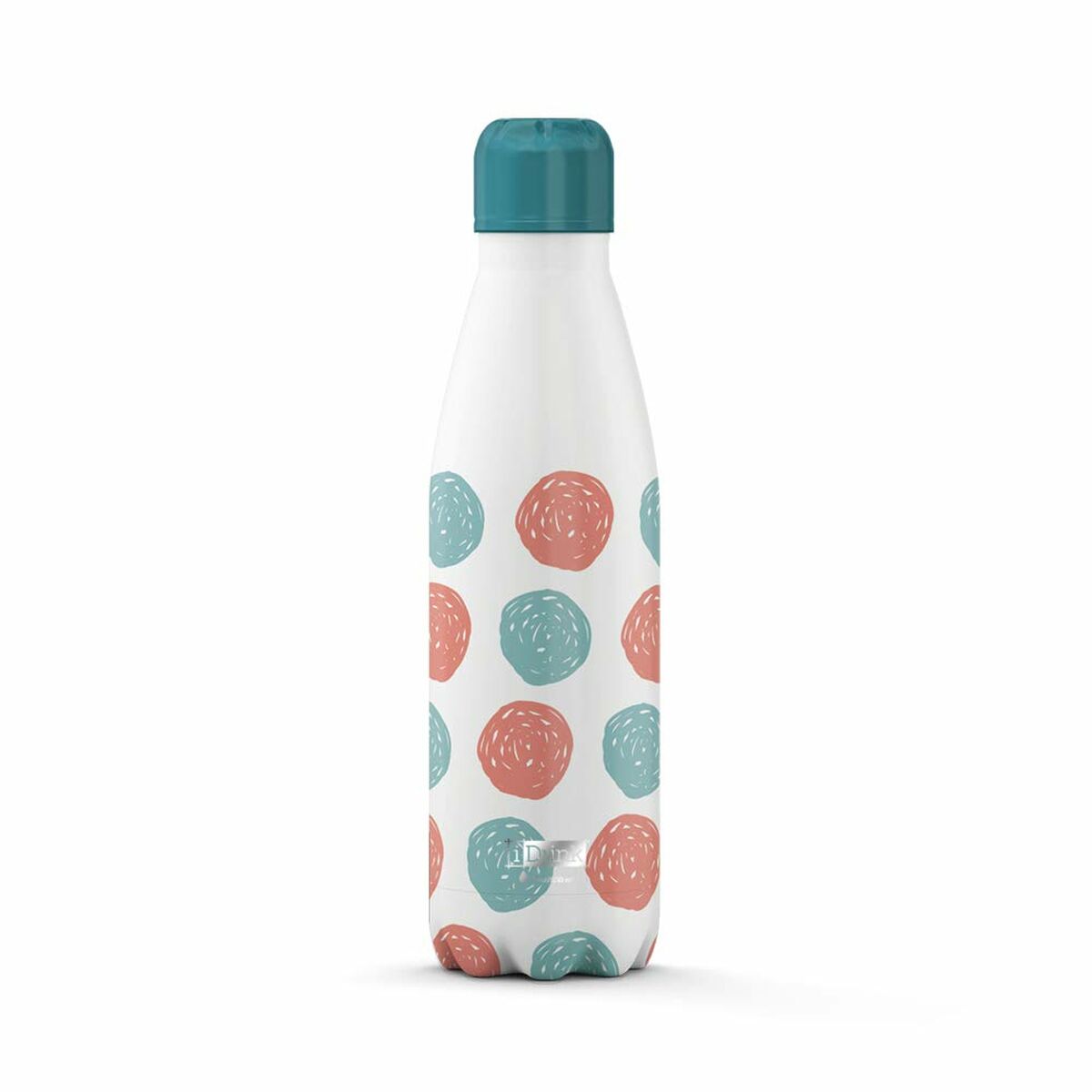 Thermal Bottle iTotal Dots White Stainless steel (500 ml)