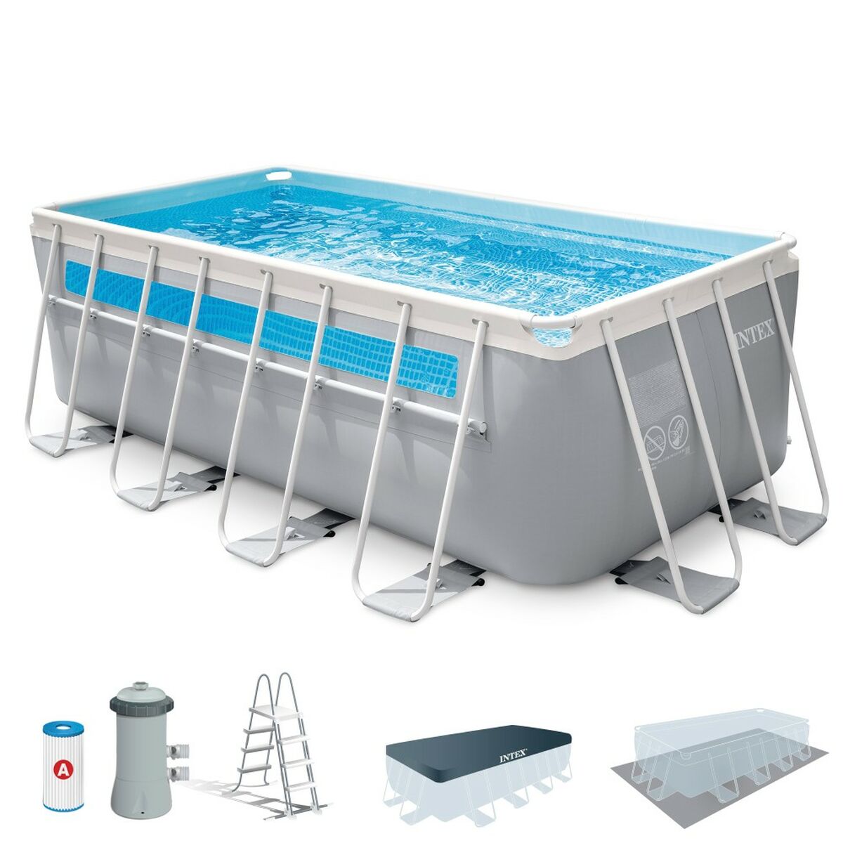 Detachable Pool Intex 400 x 122 x 200 cm