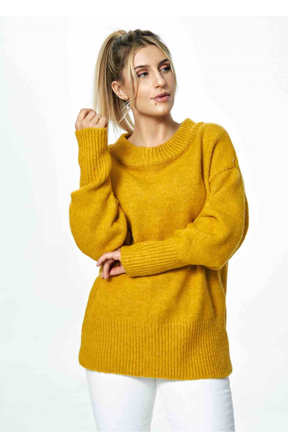 Jumper model 172264 Figl yellow Ladies