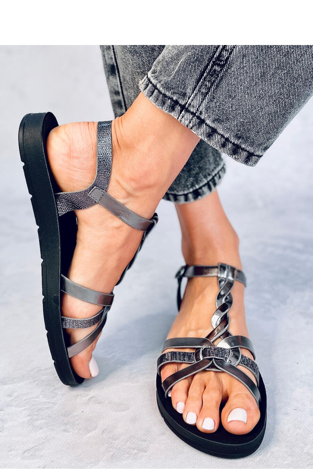  Sandals model 181050 Inello  black