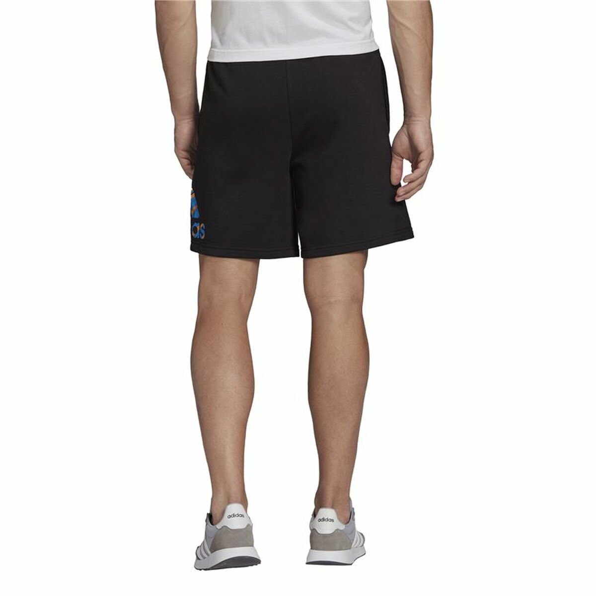 Sports Shorts Adidas Camo Black