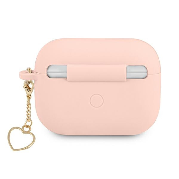 Guess GUAPLSCHSP Apple AirPods Pro pink Silicone Charm Heart Collection