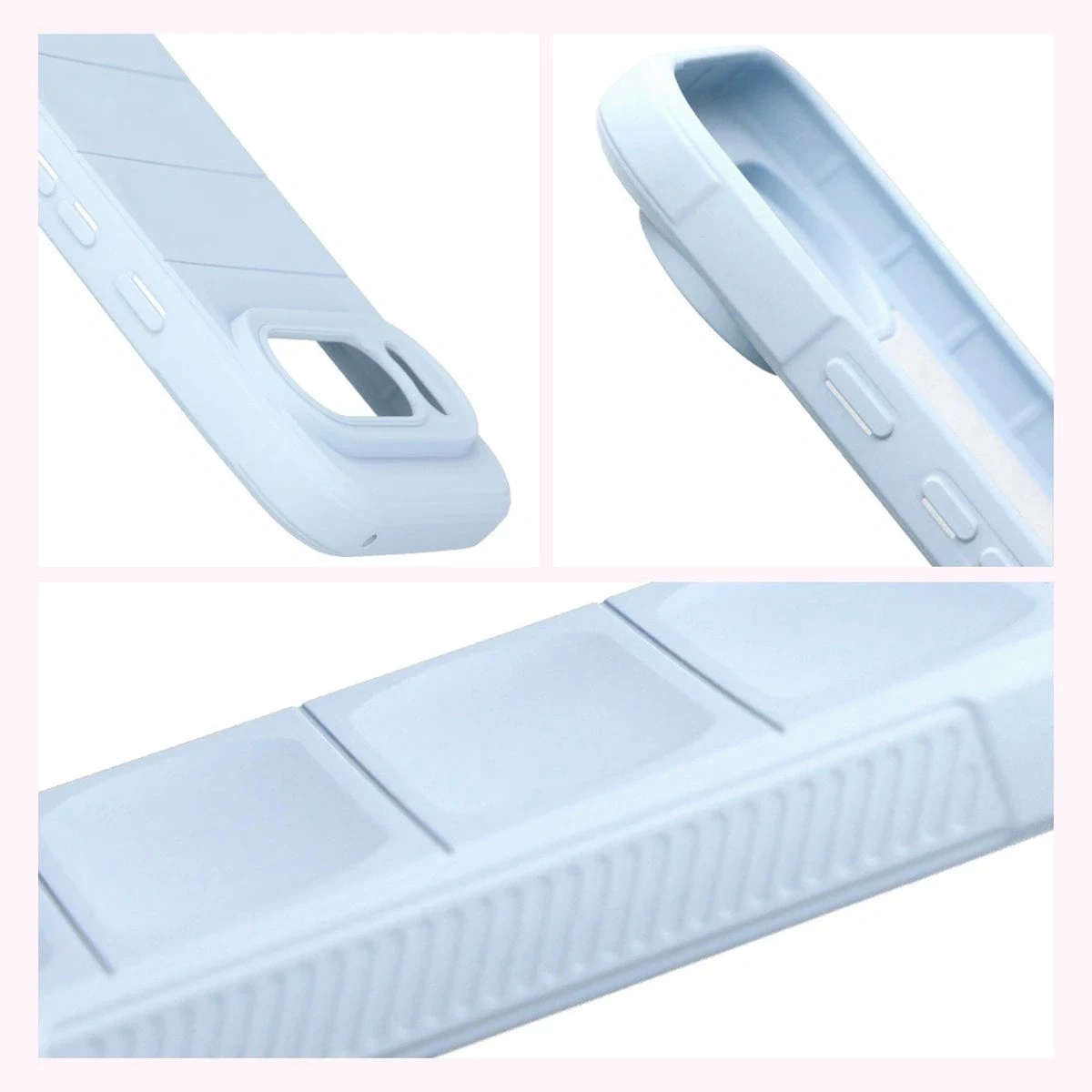 Pancerne etui Bizon Case Tur do Google Pixel 10 / 10 Pro jasnoniebieskie