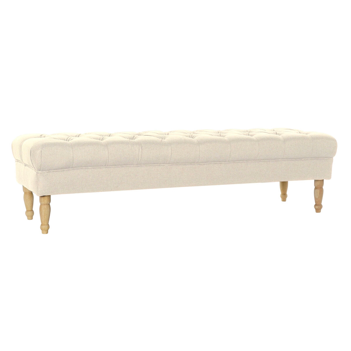 Bench Home ESPRIT Cream Polyester Wood
