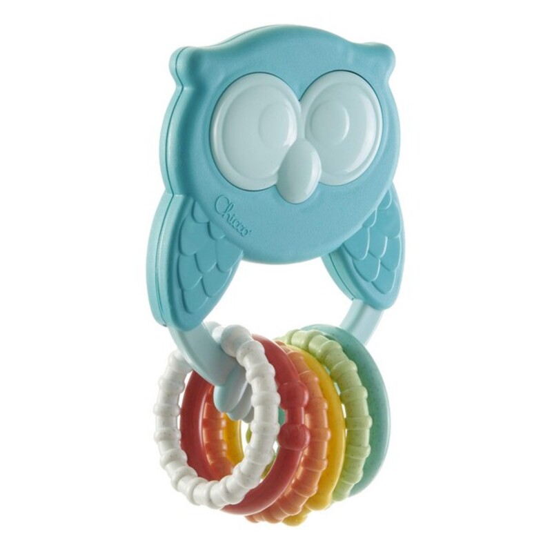 Teething Rattle for Babies Chicco Owl
