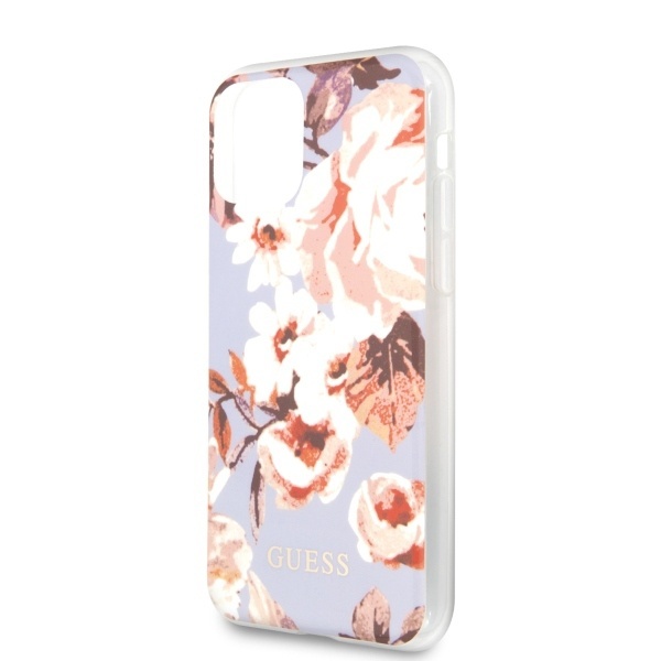 Guess GUHCN65IMLFL02 Apple iPhone 11 Pro Max lilac N°2 Flower Collection