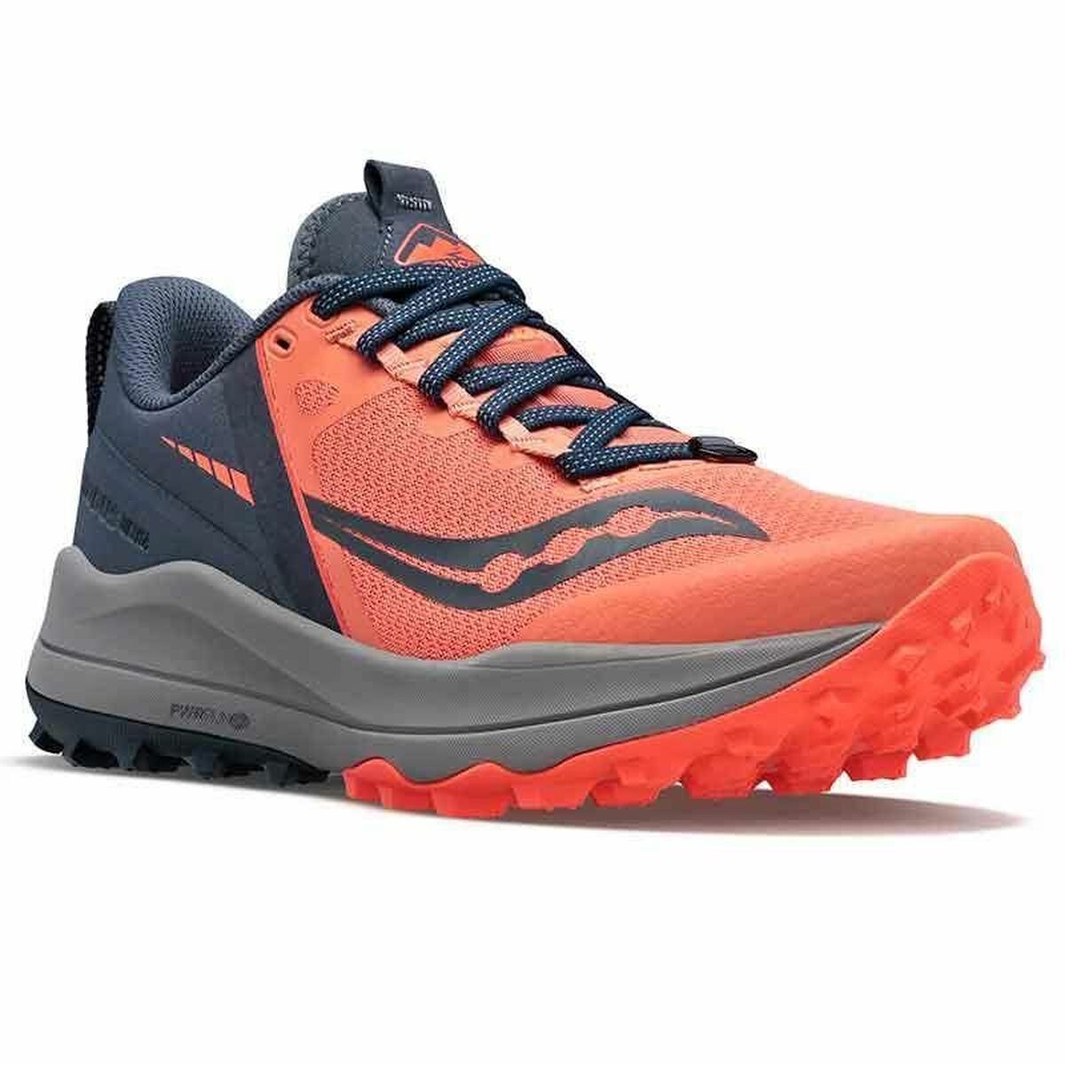 Running Shoes for Adults Saucony Trail Xodus Ultra Lady Orange