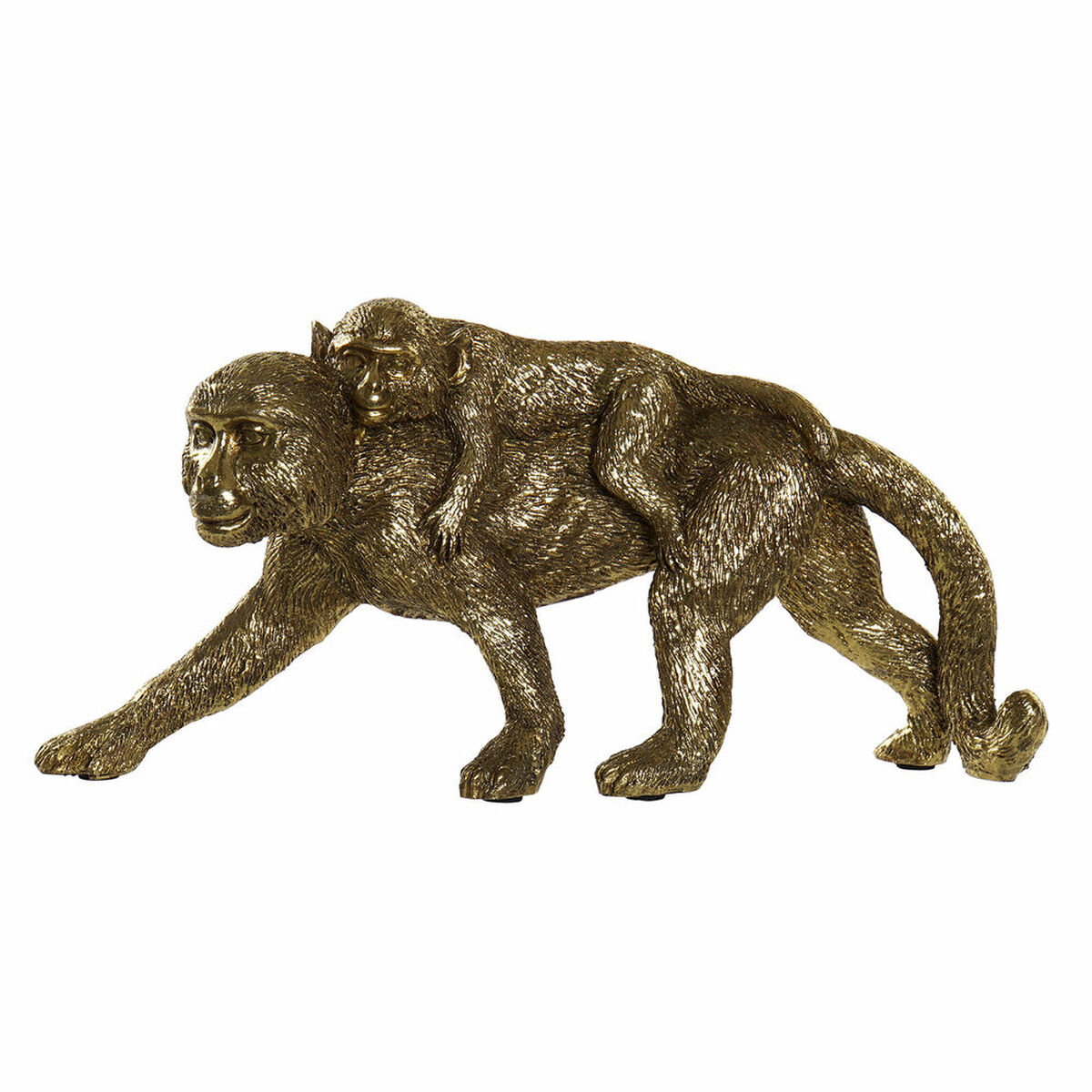 Decorative Figure DKD Home Decor FZ-93395 26 x 6 x 12 cm Golden Resin Colonial