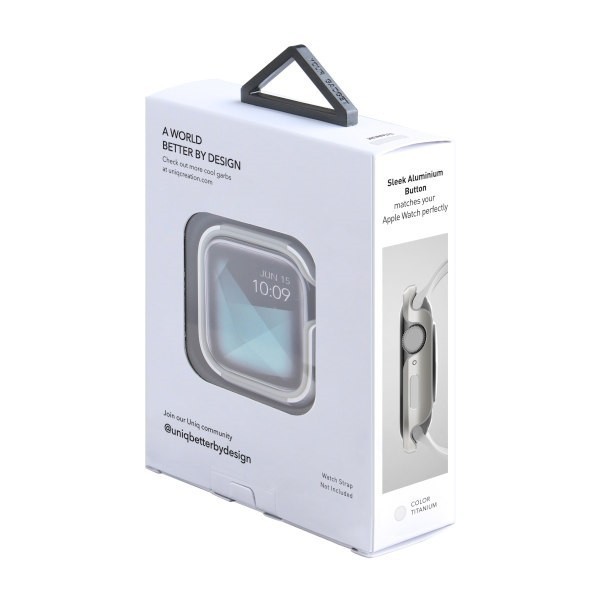 UNIQ Valencia Apple Watch Series 5/4 40MM titanium silver