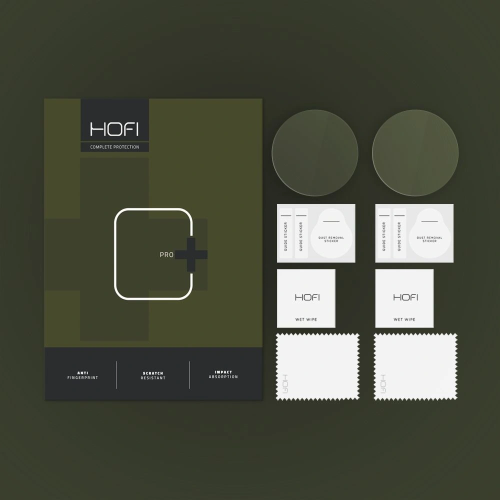 Hofi Glass Pro+ Amazfit T-Rex 3 Clear [2 PACK]