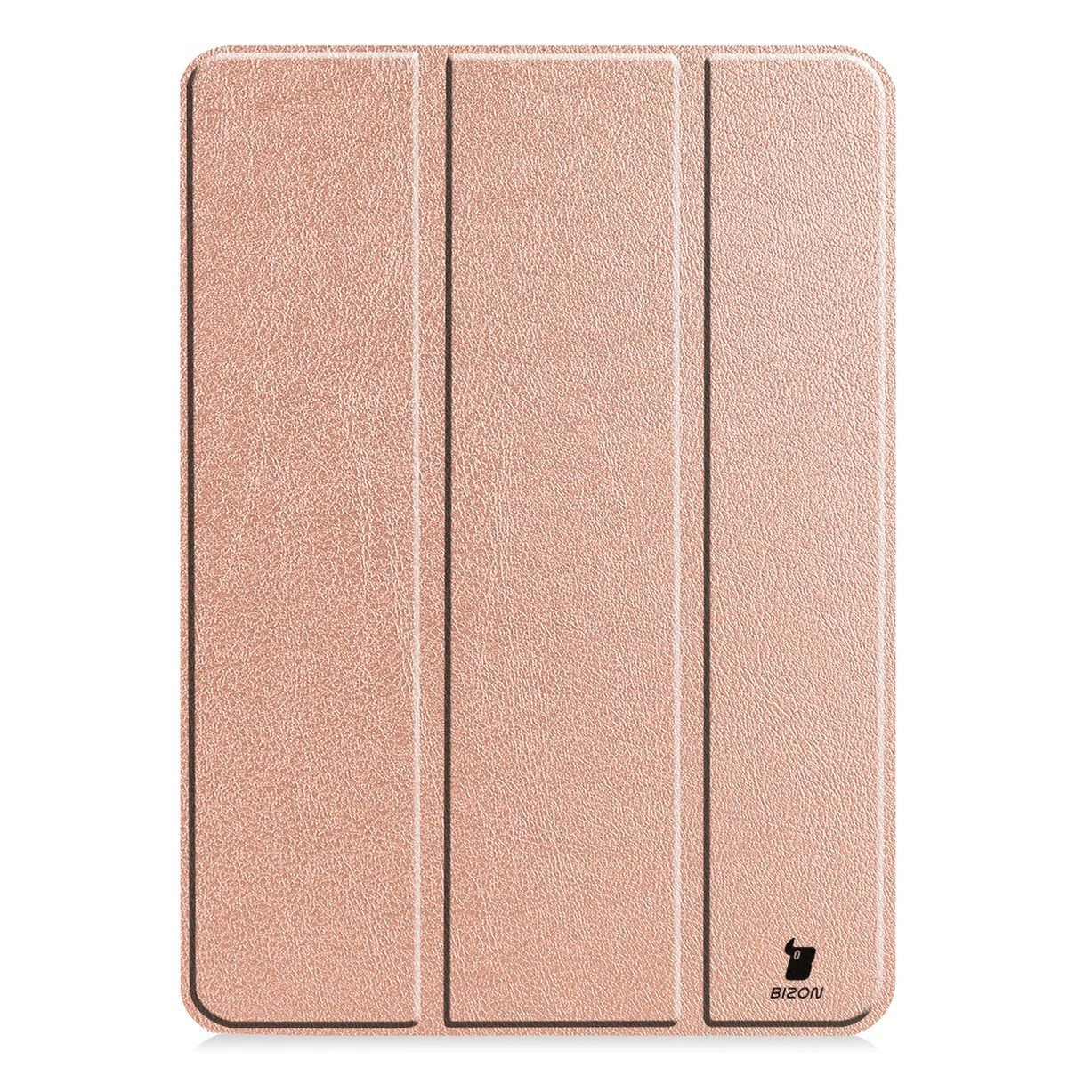 Bizon Case Tab Croc Apple iPad Pro 11" 5 gen. 2024 rose gold