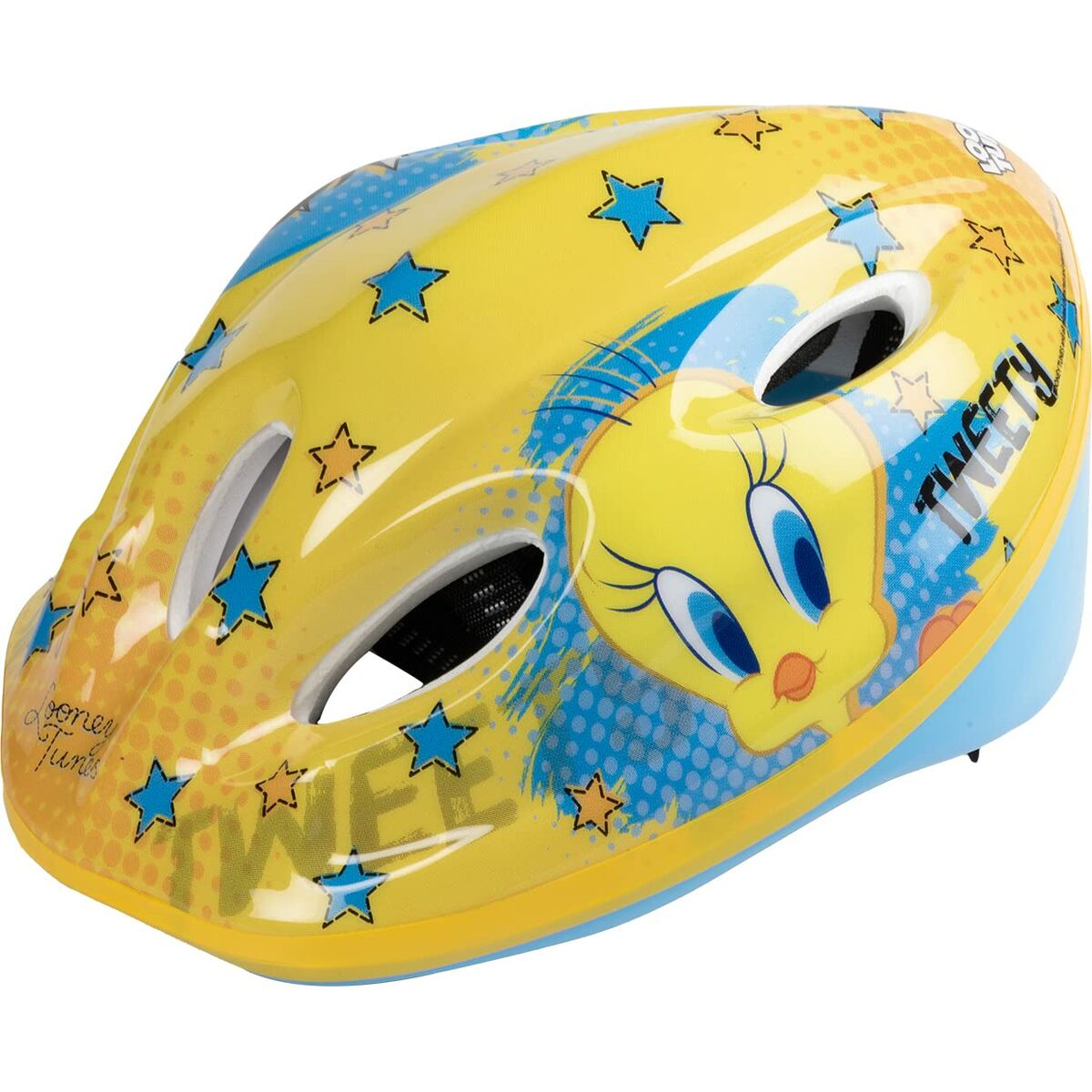 Children's Cycling Helmet Looney Tunes CZ10954 M Yellow